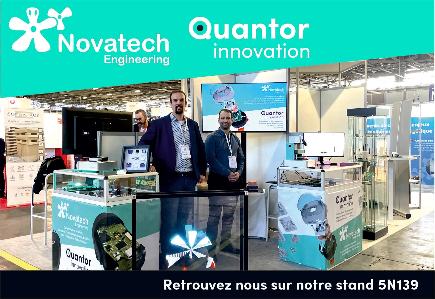 stand salon global industrie novatech engineering